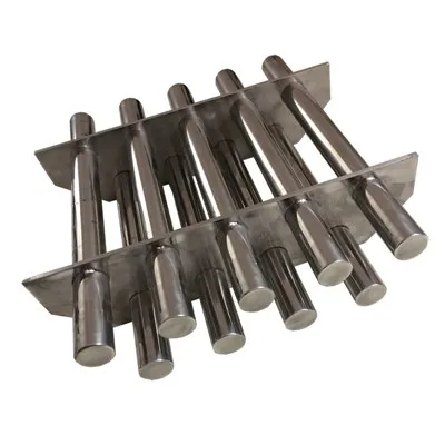 Filter panggangan magnetik untuk sistem hopper